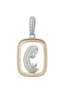 Charm Idee Preziose dal 1987 in Gelbgold Zircone IP.CHK18M/49